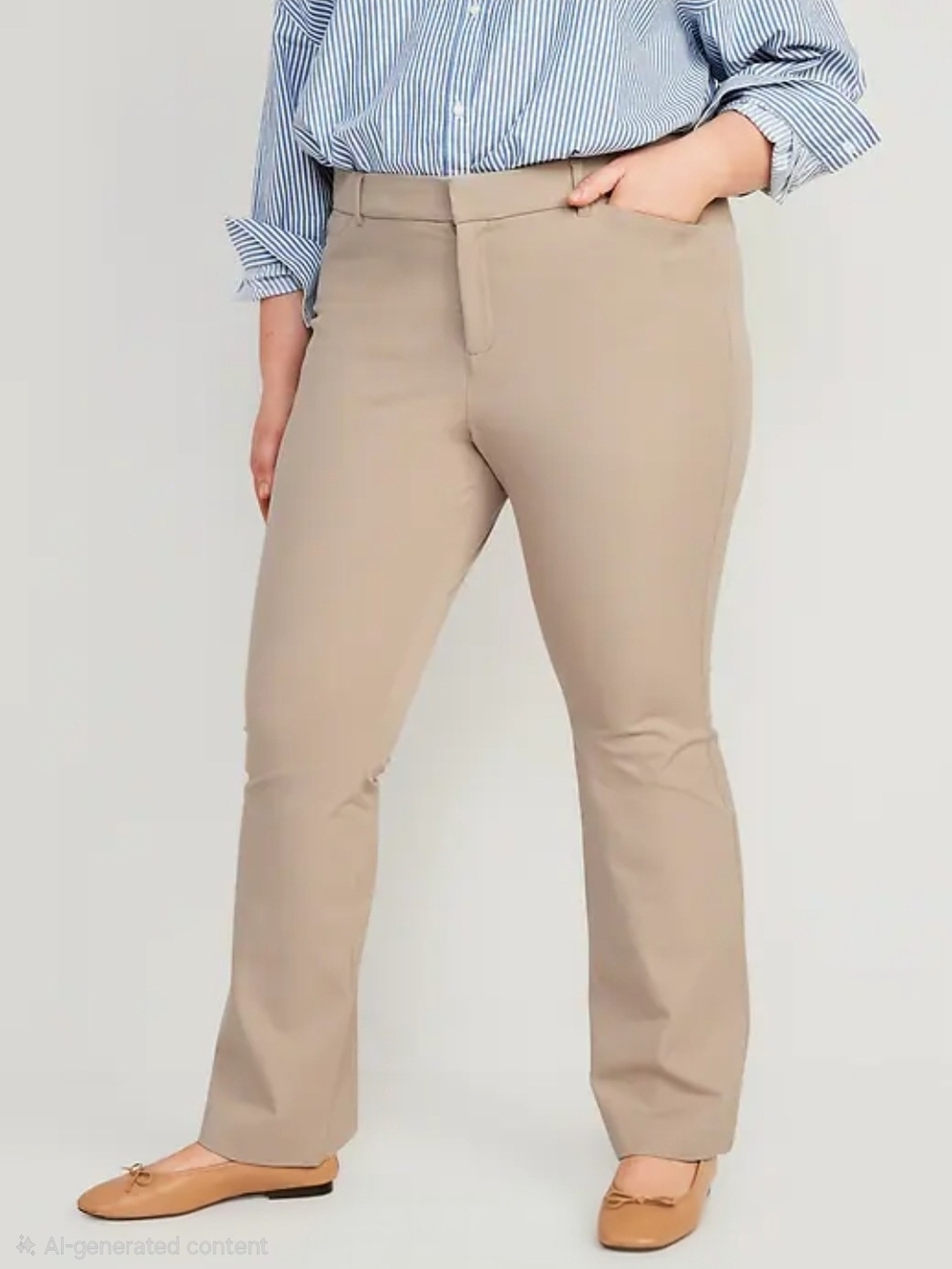 Old Navy High Rise Pixie Flare Pants Size 22 NWT
